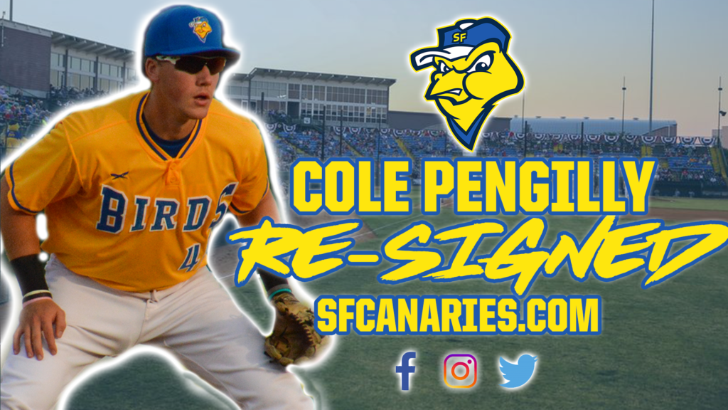 Canaries ReSign Infielder Cole Pengilly Sioux Falls Canaries