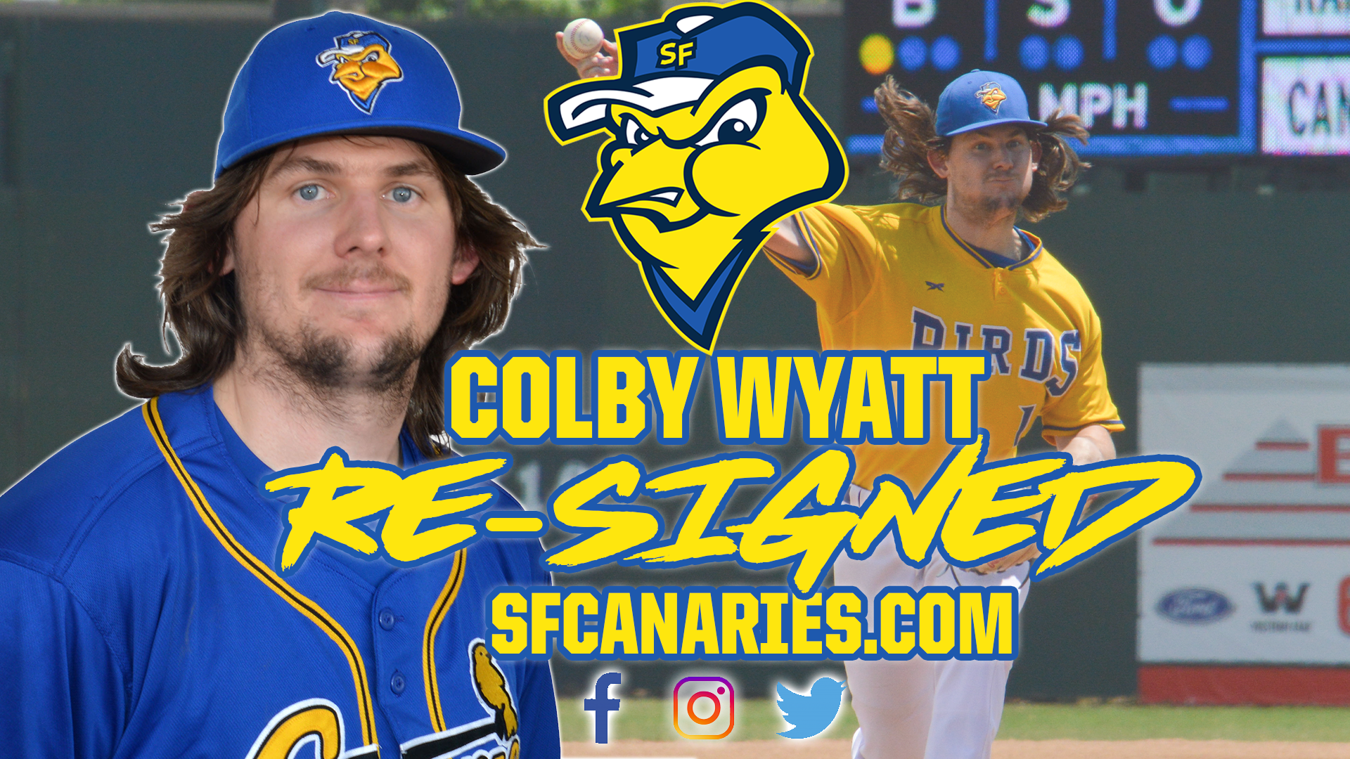 Canaries Reinforce Relief, Re-Sign Colby Wyatt