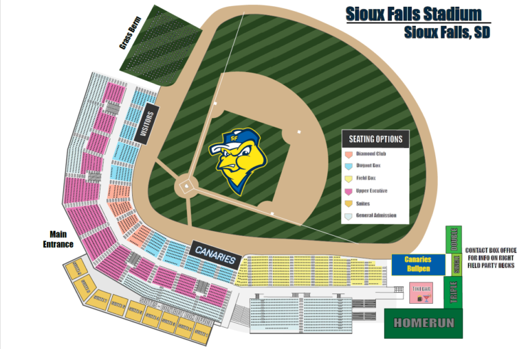 Single Game Tickets Sioux Falls Canaries