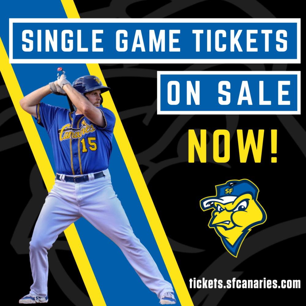 Single Game Tickets On Sale Now - Sioux Falls Canaries