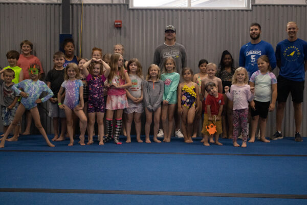 Event photos of the Sioux Falls Canaries at the All American Gymnastics Academy on June 13th, 2023.